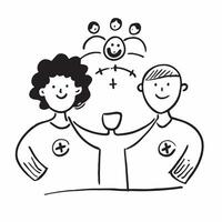 Same Parents Tree with Roots Text concept as An isolated of a family tree with two icons representing same parents with the word Roots in an elegant font This design symbol pure Set 2 vector