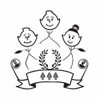 Same Parents Tree with Legacy Text concept as An isolated of a family tree with two icons representing same parents and the word Legacy in an elegant classic font This imag pure Set 2 vector