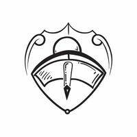 Same Parents Umbrella with Safety Text concept as An isolated of an umbrella with two icons representing same parents and the word Safety in a bold reliable font This desig pure Set 2 vector