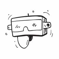 Smart Glasses with Holographic Display concept as A photo featuring smart glasses with a glowing holographic display isolated on a white background with ample copy space on the lef pure Set 3 vector