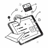 Tablet with holographic project planner and flexible workspace text concept as Camera movement Pan across the tablet screen displaying a holographic project planner Scene Clean an pure Set 2 vector