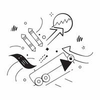 Tech Driven Financial Strategy concept as A glowing abstract background featuring dynamic lines and geometric shapes representing the integration of AI in financial strategy with a pure vector