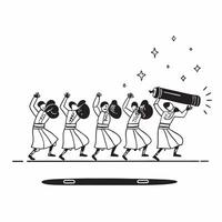 Traditional dance performance with glossy costumes for Sharad Purnima concept as Camera movement Zoom into the traditional dance performance Scene Isolated stage with glossy costu pure vector