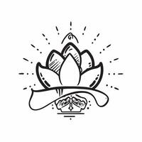 of a lotus and Blessed Sharad Purnima text isolated on white background concept as Camera movement Zoom into the lotus with Blessed Sharad Purnima text Scene Isolated white pure Set 3 vector