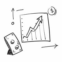 of Dhanteras financial growth chart and Dhanteras text isolated on white background concept as Camera movement Pan across the financial growth chart Scene Isolated white ba pure vector