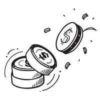 of Dhanteras silver coins and Dhanteras text isolated on white background concept as Camera movement Pan across the silver coins Scene Isolated white background with ample pure Set 2 vector