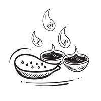of silver diyas and Dhanteras text isolated on white background concept as Camera movement Pan across the silver diyas Scene Isolated white background with ample copy space pure Set 2 vector