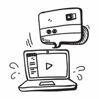 Virtual Meeting on Laptop with Glossy Screen concept as A laptop showing a virtual meeting with a glossy screen highlighting remote work communication and technology Camera angle pure Set 2 vector