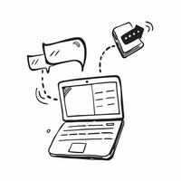 Virtual Meeting on Laptop with Glossy Screen concept as A laptop showing a virtual meeting with a glossy screen highlighting remote work communication and technology Camera angle pure Set 3 vector