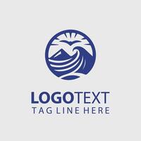 Tidal Wave Co wave logo vector