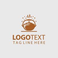 Handcrafted Creations pot logo vector