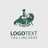 best gladiatior logo vector