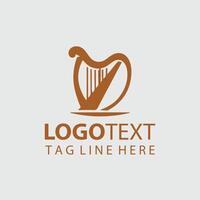 Harp of Serenity Logo vector