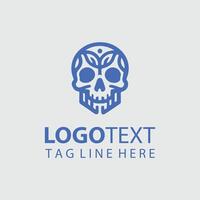 Skull Vanguard skull logo vector