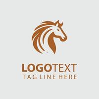 Mane Graphix Creations linear horse logo vector