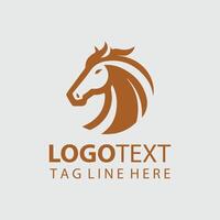 Mane Graphi x linear horse logo vector