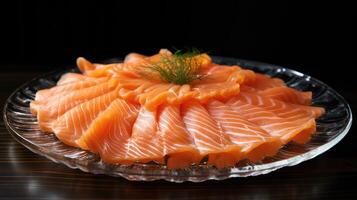 smooth salmon texture photo