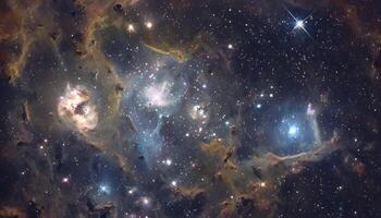 The star cluster in the constellation of carina photo