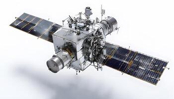 An image of a satellite in space photo