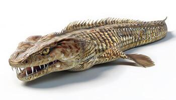 An image of a large fish with its mouth open photo
