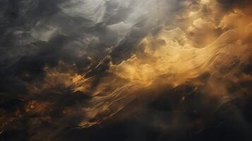 blending black gold abstract photo