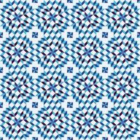 classic geometric tiles seamless pattern background for printing and decorative vector