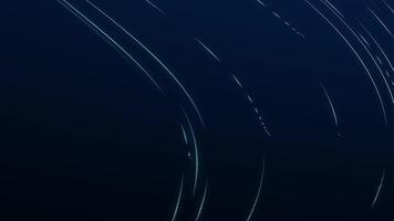 Animation lines technology background animation. abstract motion background with curved wavy lines loopable blue. video