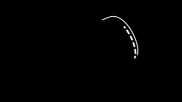 Line Animation Highlighter Elements, doodle arrows, circles, check marks, frames, borders and elements. video