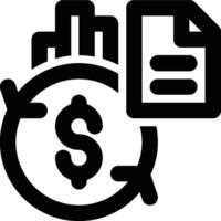 Business Process, Business Operations Outline Icon vector