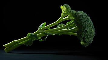 texture isolated broccoli fresh photo