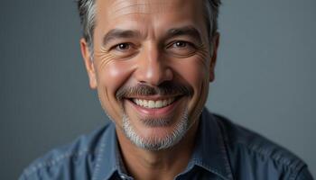 A man with a beard and a smile photo