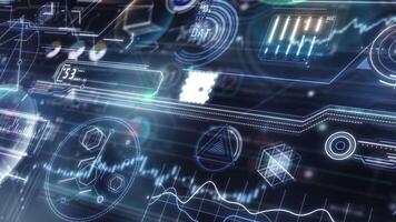 An array of information on the Internet. video