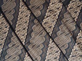 a black and gold patterned fabric with a pattern photo