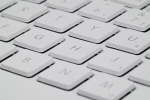 Close up keyboard of a computer photo