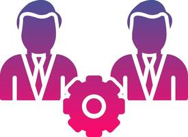Management Service Creative Icon Symbol Art Sign vector