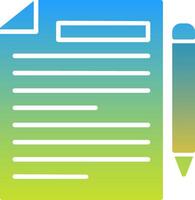 Article Creative Icon Symbol Art Sign vector