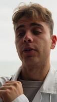Technician Talks To The Trunk Of A Tree Like A Crazy Person In The Park video