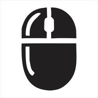 Computer mouse icon illustration vector