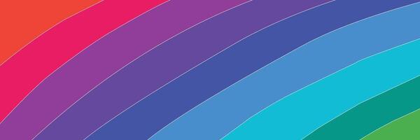 a rainbow background with a colorful pattern vector