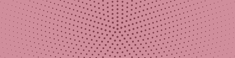 Halftone square pattern background - abstract graphic vector