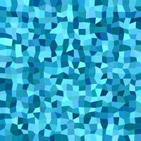 Blue mosaic background with squares and triangles vector