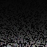 A black and white background with a lot of dots vector