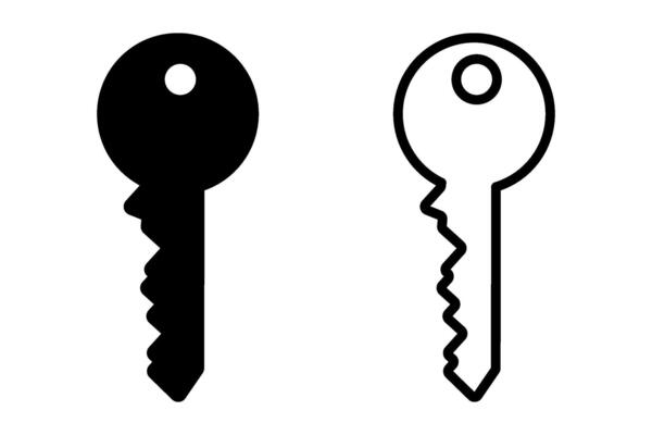 Key icon symbol