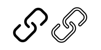 Link icon simple design vector