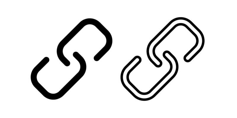 Link icon simple design