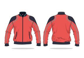 Jacket Apparel design template for men vector