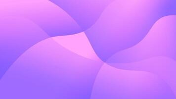 Abstract Purple Gradient Background with Flowing Wave Patterns vector