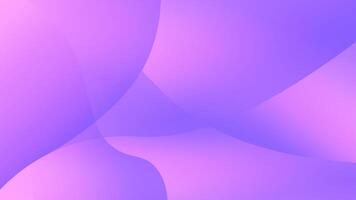 Abstract Purple and Pink Gradient Background With Smooth and Flowing Shapes vector