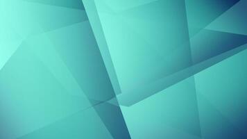 Abstract Geometric Design with Turquoise and Blue vector