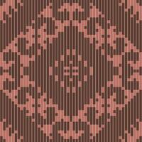 Russian Colorful Abstract Geometric Patternfolk Embroidery, Aztec Geometric Ornament Print. Design for Carpet, Wallpaper, Clothing, Wrapping, Fabric vector